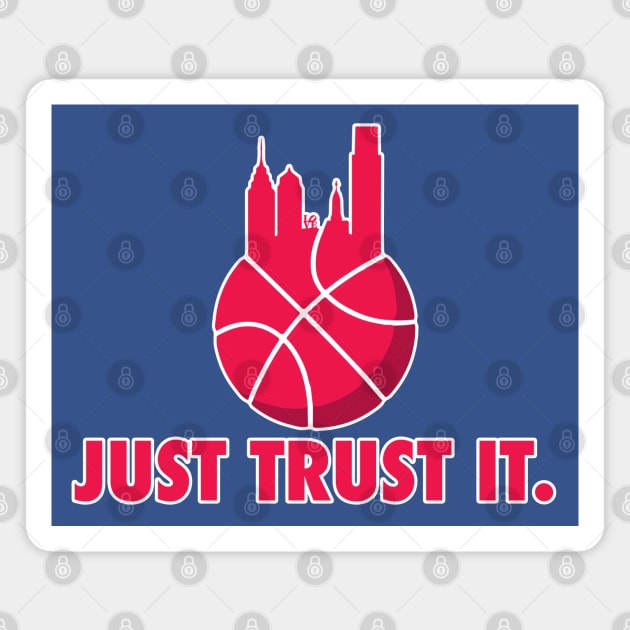 Just Trust It (Red) Magnet by OptionaliTEES